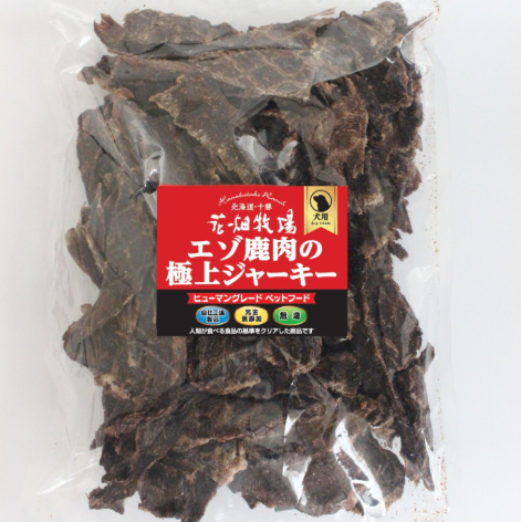 送料無料★【犬用】-大容量400g-エゾ鹿肉の極上ジャーキー-花畑牧場-ヒューマングレード-ペットフード-11-03-2025_04_44_PM